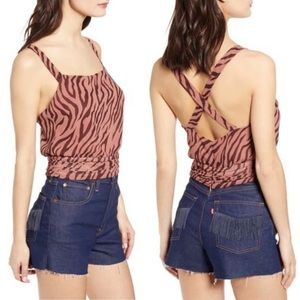 ASTR the Label Crossback Tank Top